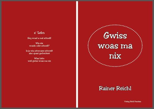 Buch "Gwiss woas ma nix" von Rainer Reichl